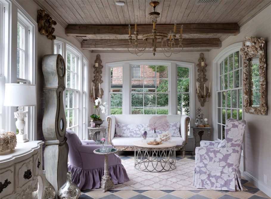 Деревенский стиль в интерьере