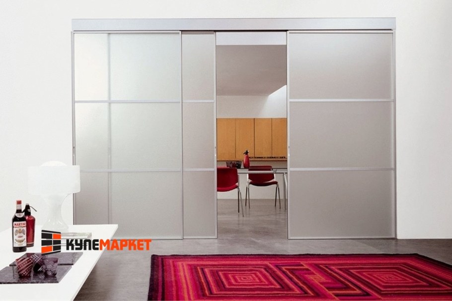 Раздвижные акустические перегородки NAYADA-Hufcor h100