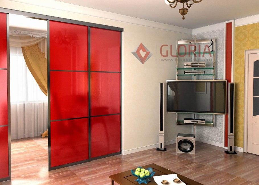 Деревянные раздвижные перегородки