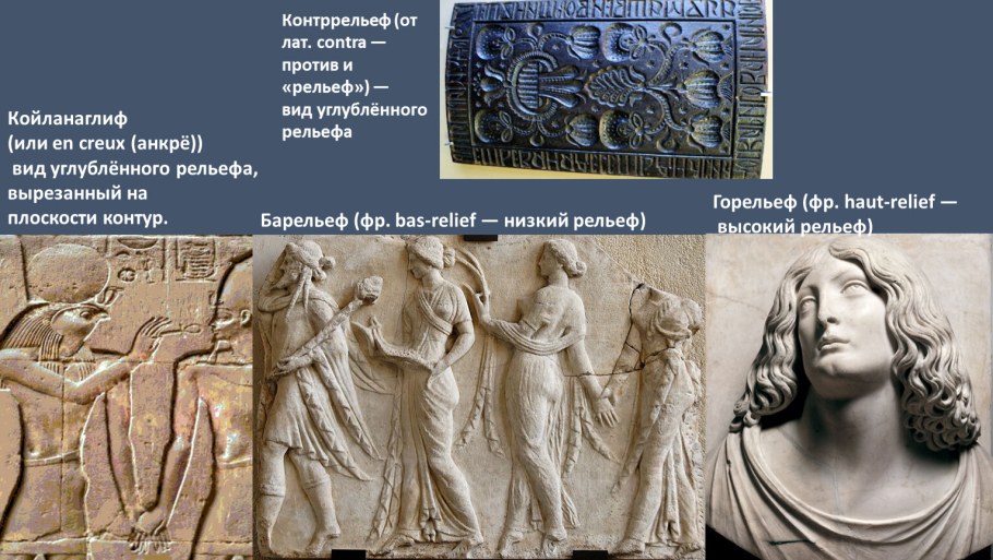 Богиня Бастет древний Египет барельеф