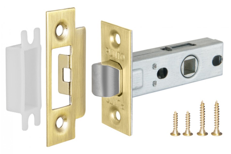 Защелка врезная Plastic p12-45-25 SN мат. Никель