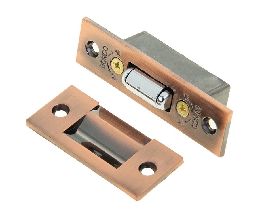 Защелка пластиковый язычок Bravo p1 хром