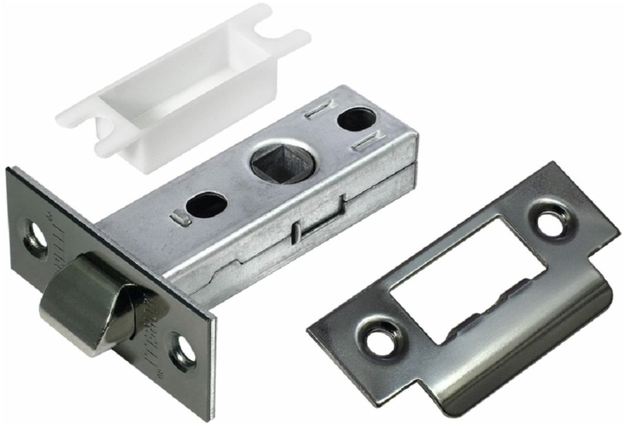 Защелка врезная Нора-м, ЗШ-01, темное дерево/золото, (3917)