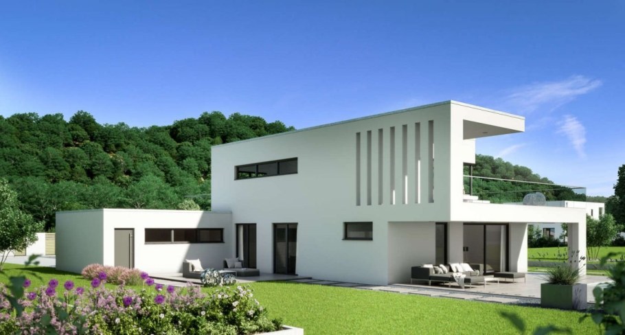 Дом в стиле Баухауз