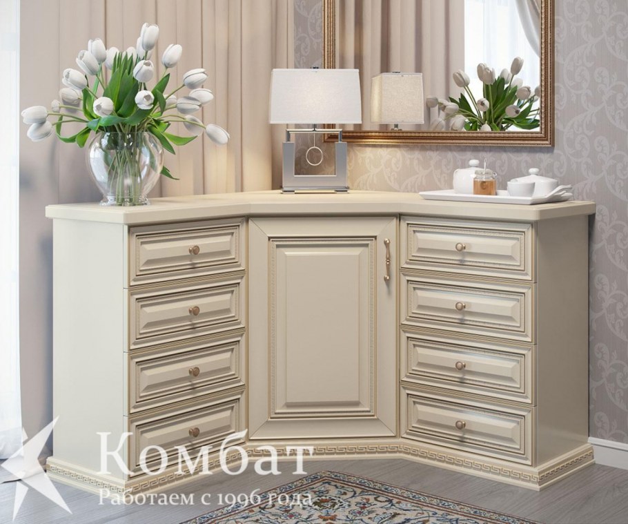 Угловой комод для гостиной