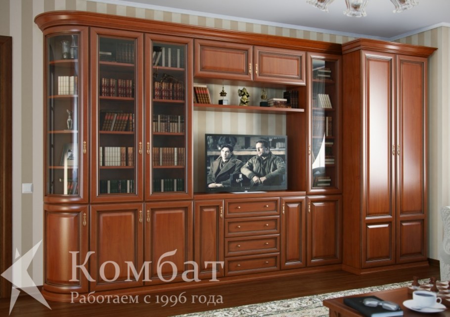 Книжные шкафы комбат