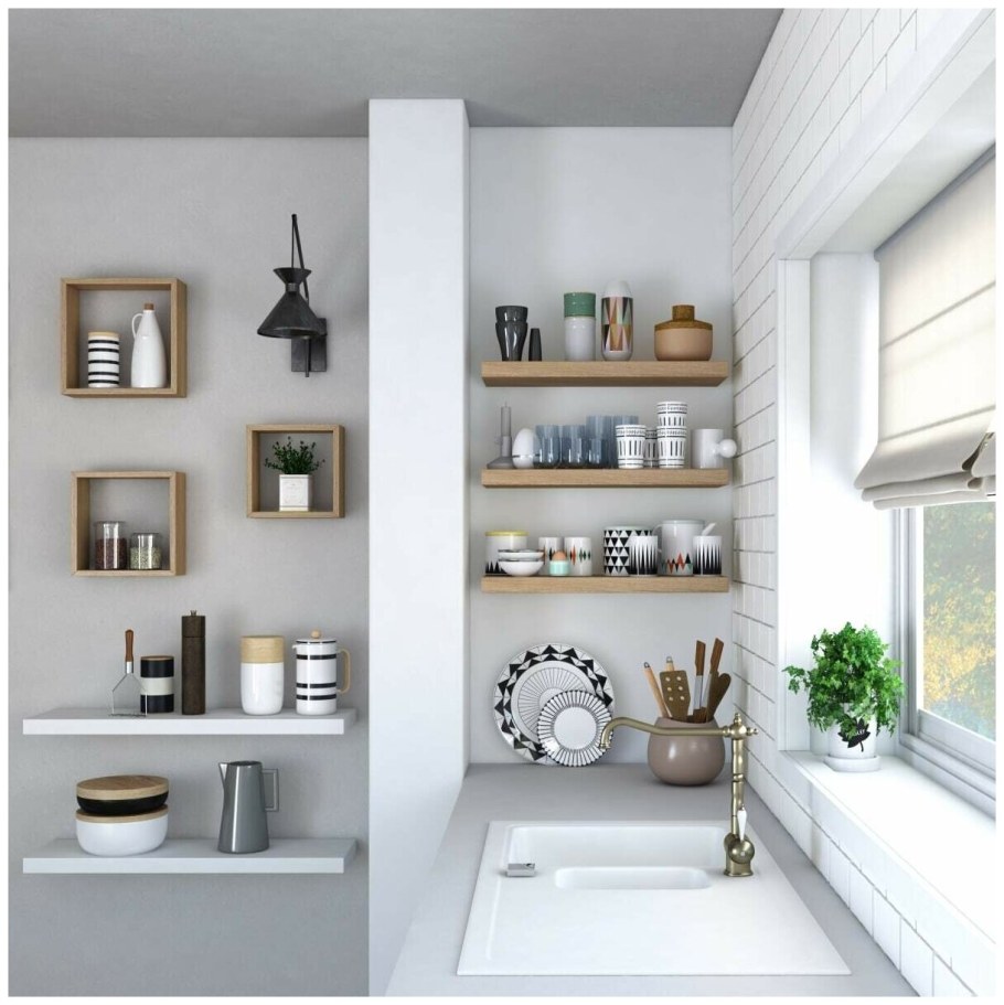 Набор ножек мебельных Spaceo Kub 4 шт