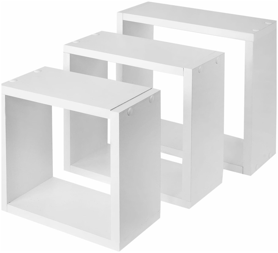 Полка настенная 95x430x10 мм, металл, цвет чёрный
