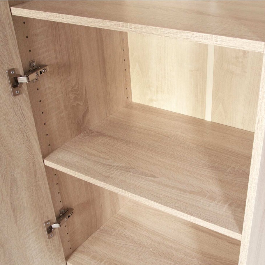 Стеллаж дуб сонома Леруа Мерлен