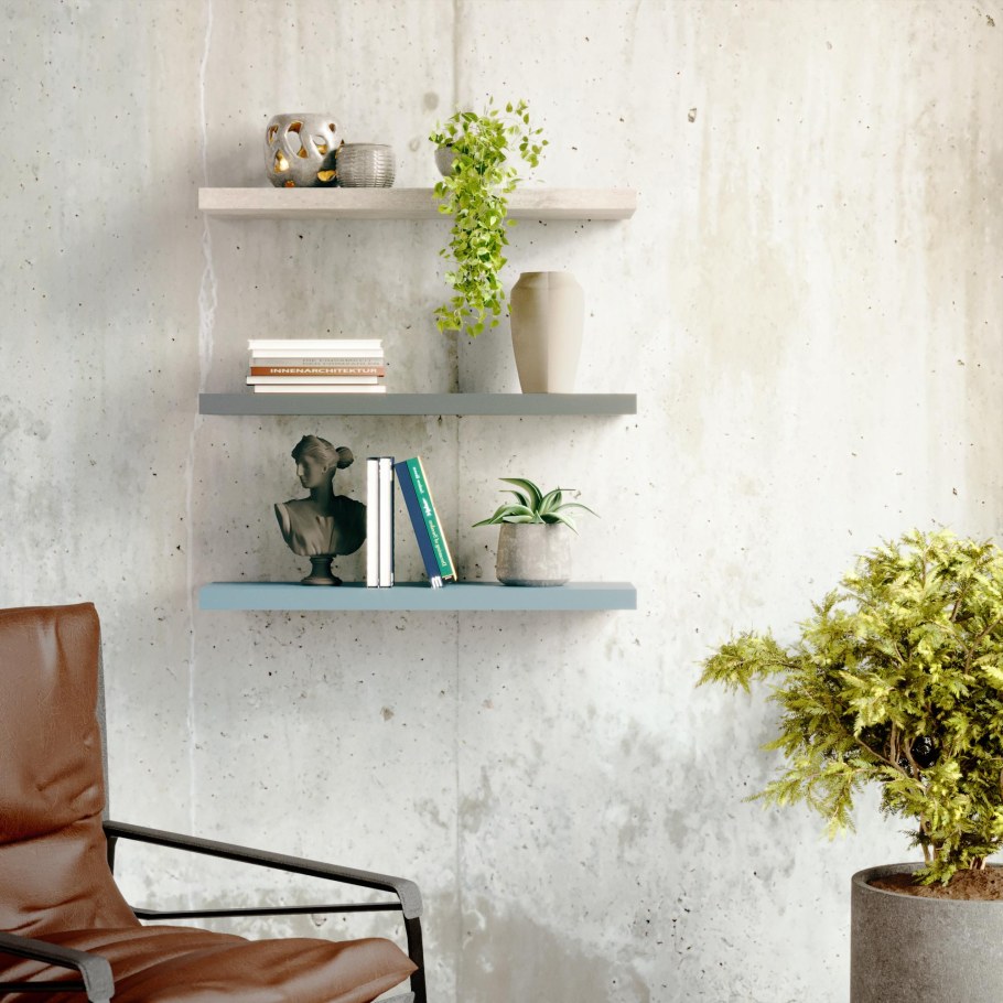 Набор мебельных полок «квадрат», 30x27x24 см, цвет дуб сонома, 3 шт.