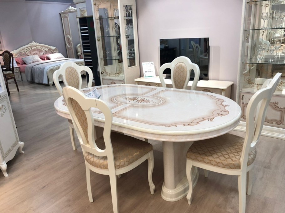 Витрина роза Интердизайн