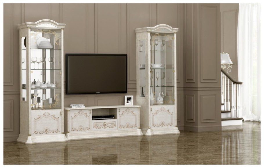 Витрина роза беж Интердизайн