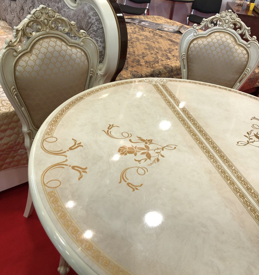 Стол роза беж диа мебель