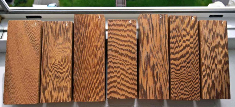 Зебрано древесина