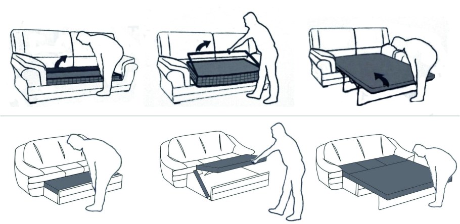 Механизм раскладки аккордеон