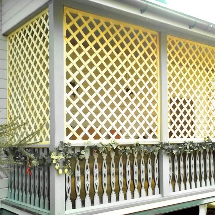 Декоративная решетка для забора