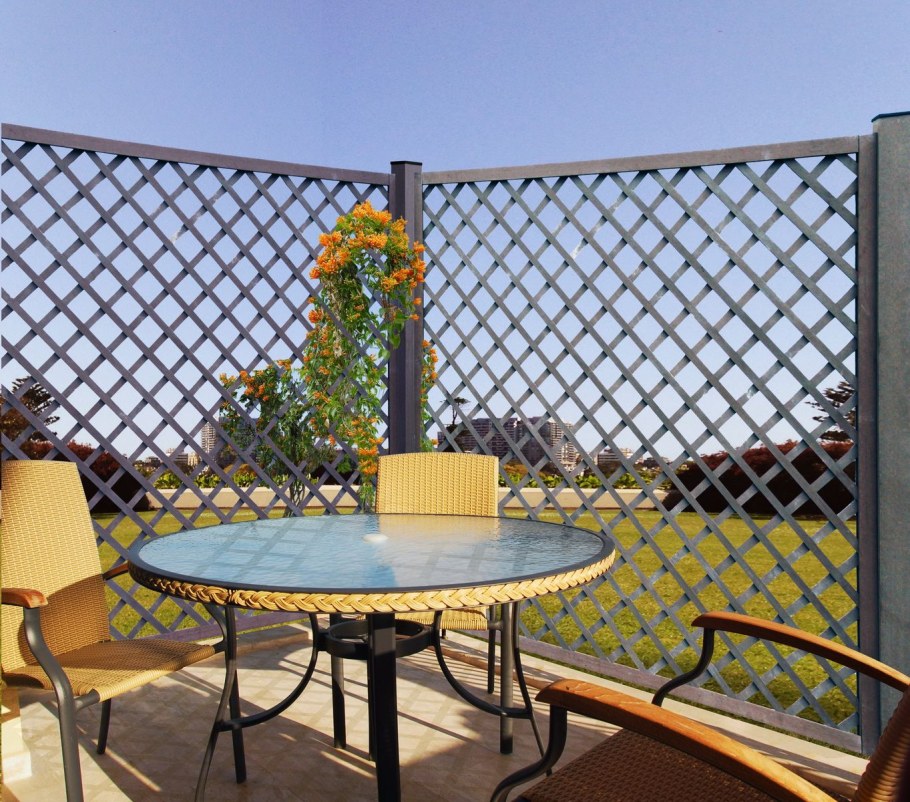 Обрешетка веранды