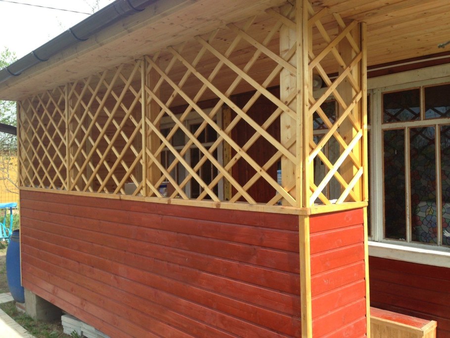 Ширма уличная для дачи