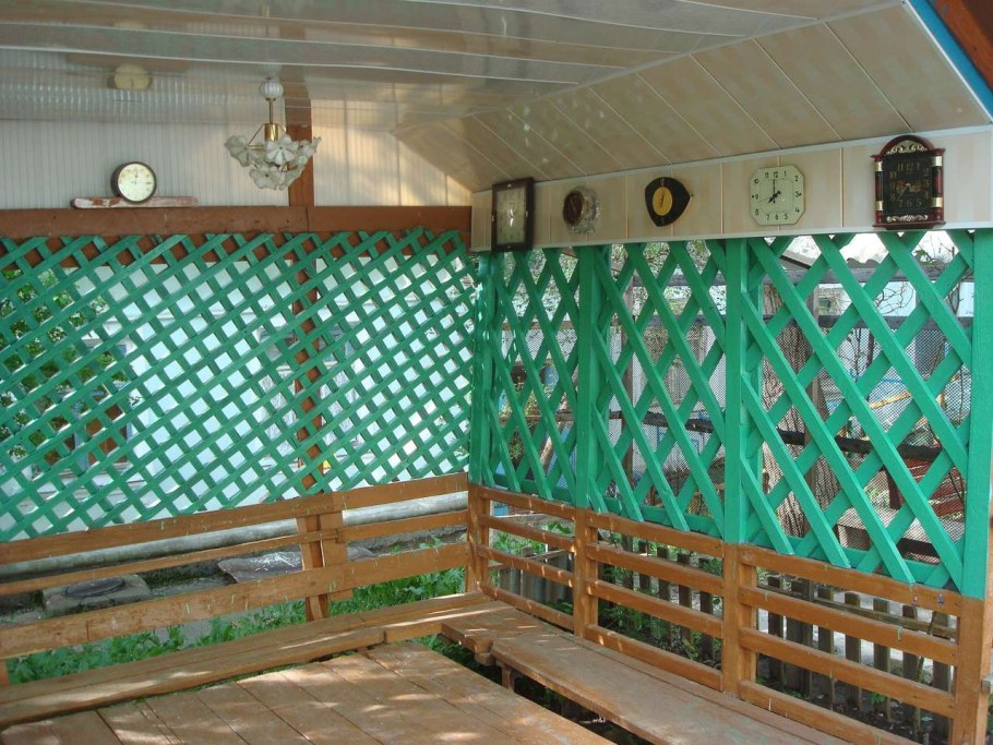 Пластиковый забор