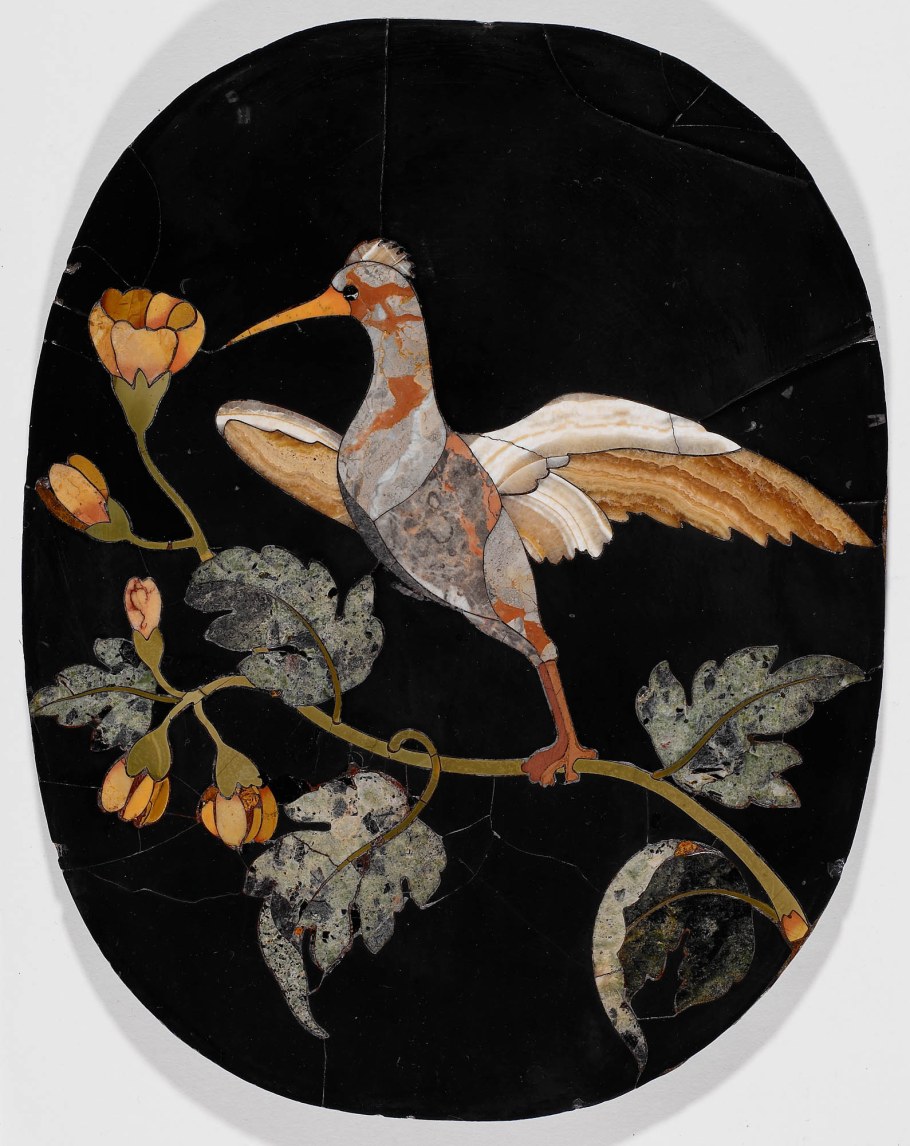 Мозаика смальта Павлин