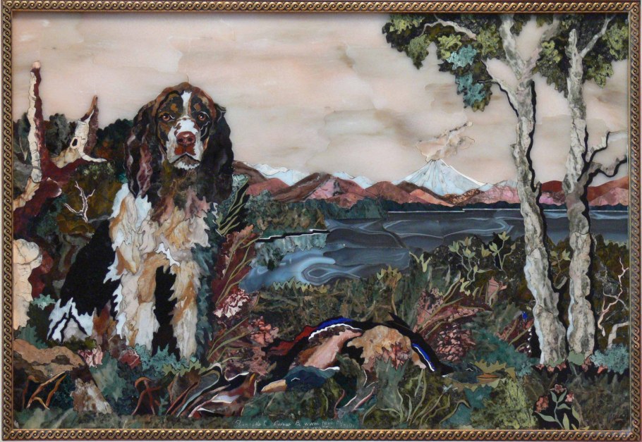 Флорентийская мозаика Pietra dura