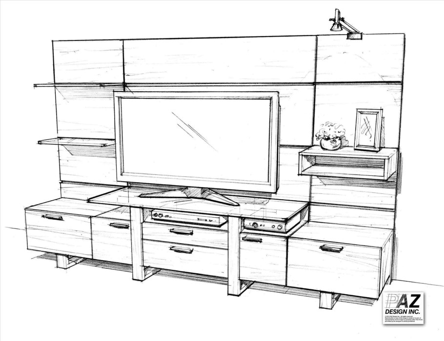 Схематическое изображение квартиры