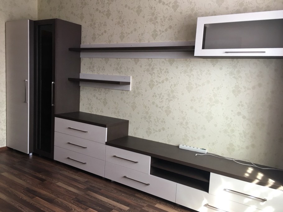 Стенки в зал современные