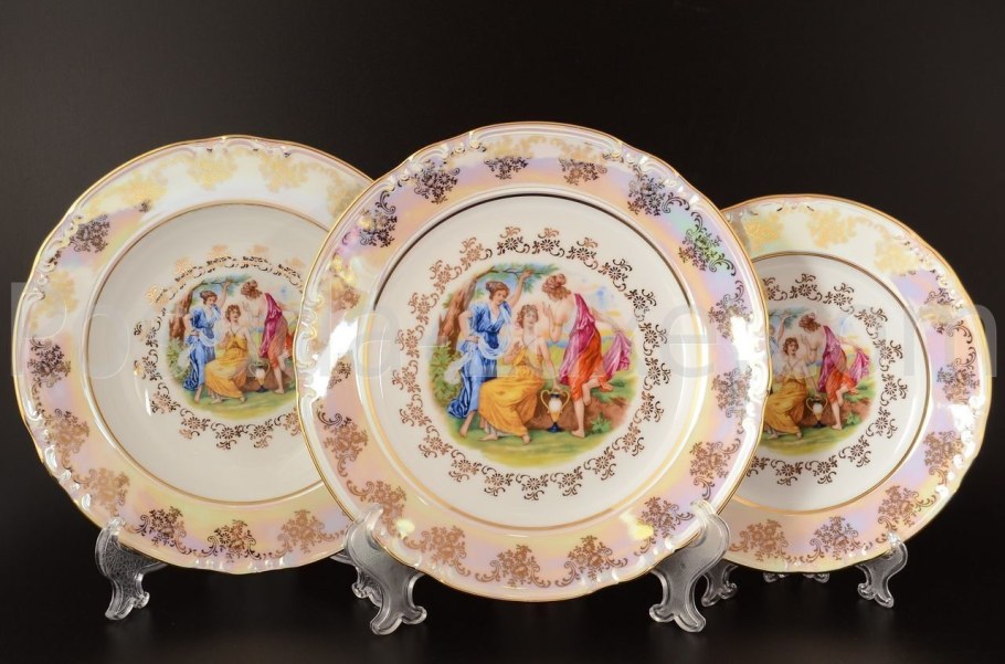 Супница Мейсенский букет