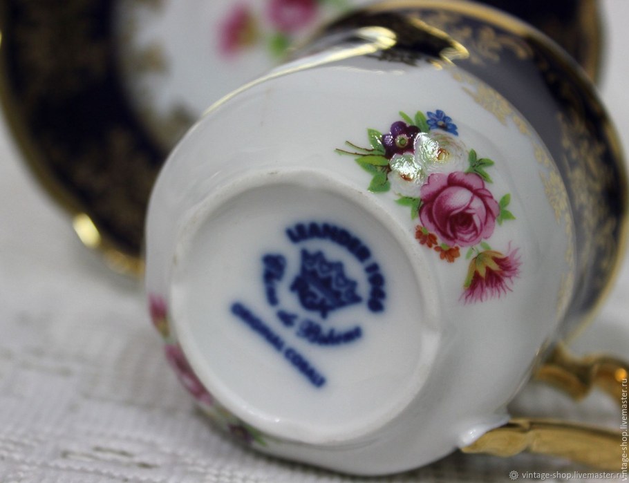 Столовый сервиз Бернадот серая роза