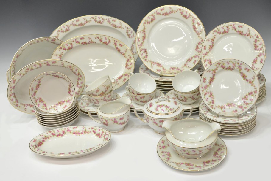 Сервиз охота Чехия Бернадотт