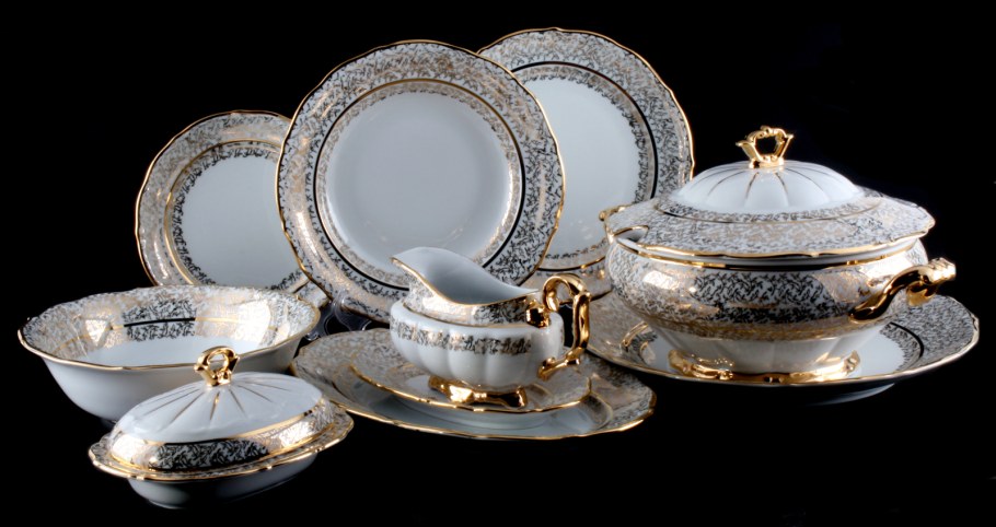 Хрусталь Богемия сервиз чешский