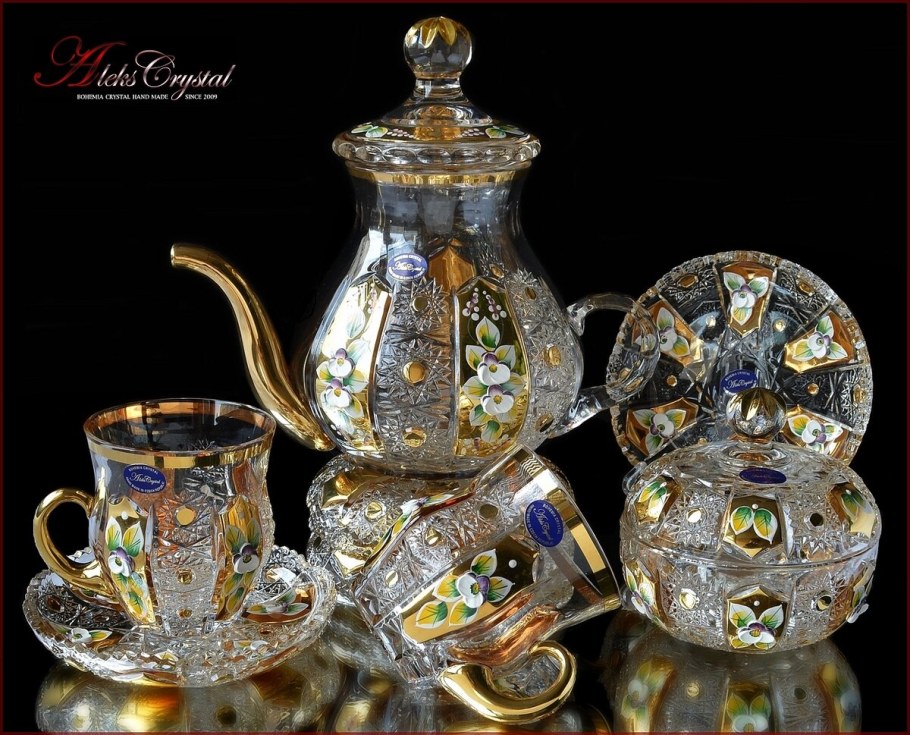 "Natalia Green Gold" столовый сервиз