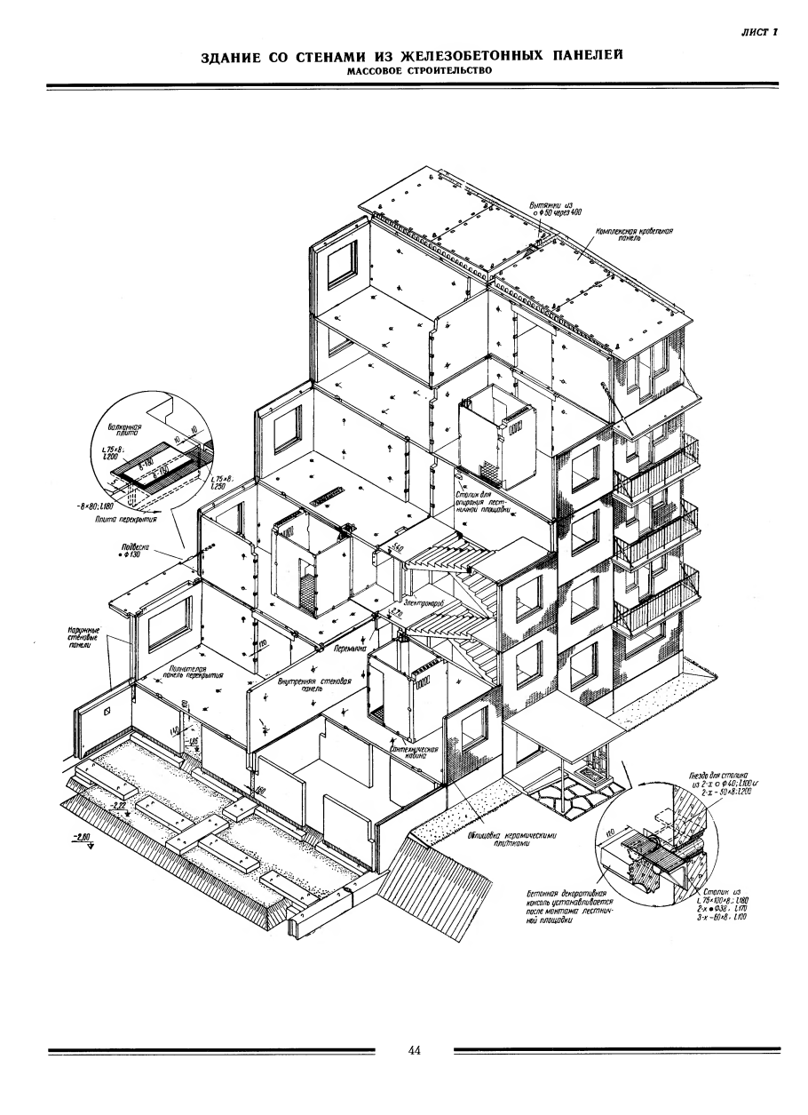 Шерешевский панельные жилые дома