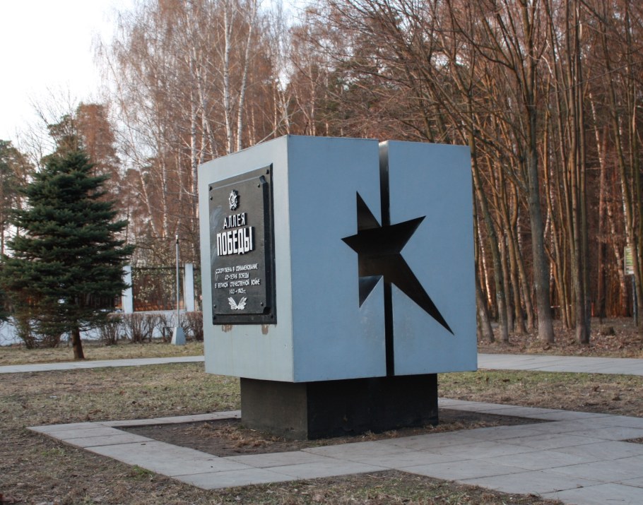 Озеленение в парке