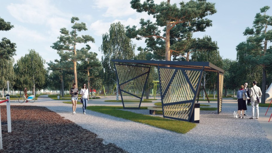 Молодежный бульвар новый арт объект