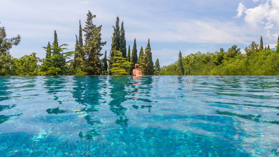 Ялта Интурист бассейн Инфинити