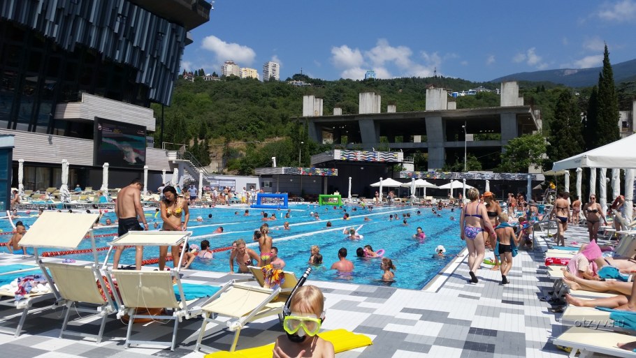Ялта Интурист бассейн внутри