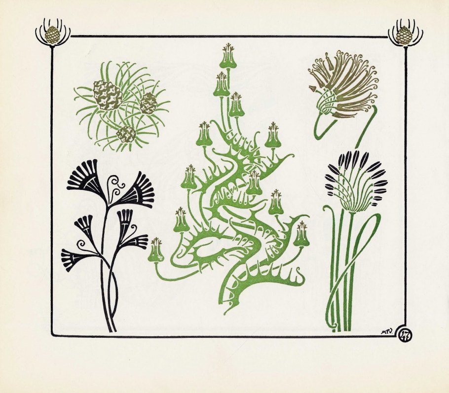 Орнамент растительный Месопотамии