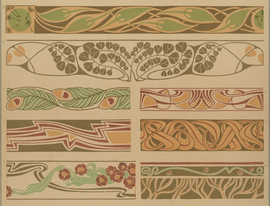 Геометрический и растительный орнамент