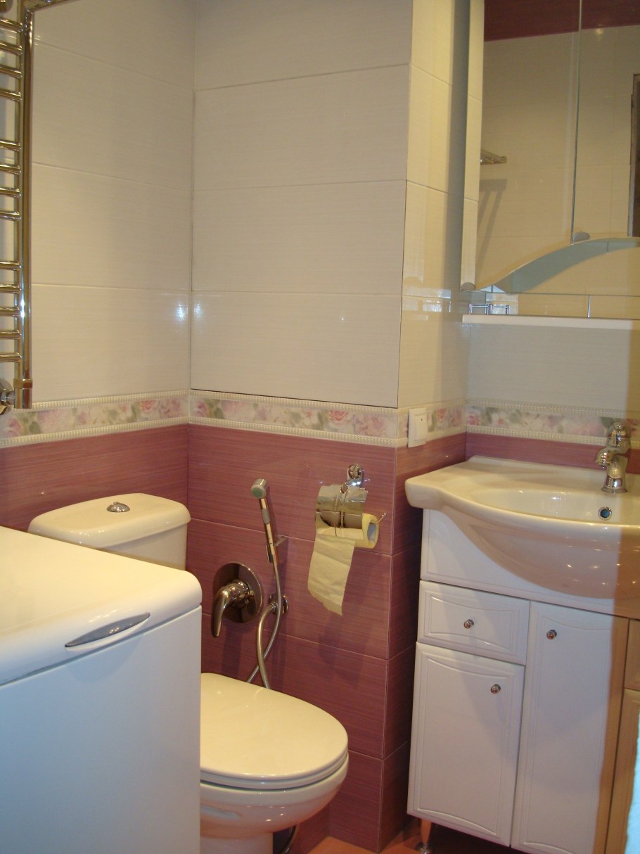 Бюджетная ванная в хрущевке