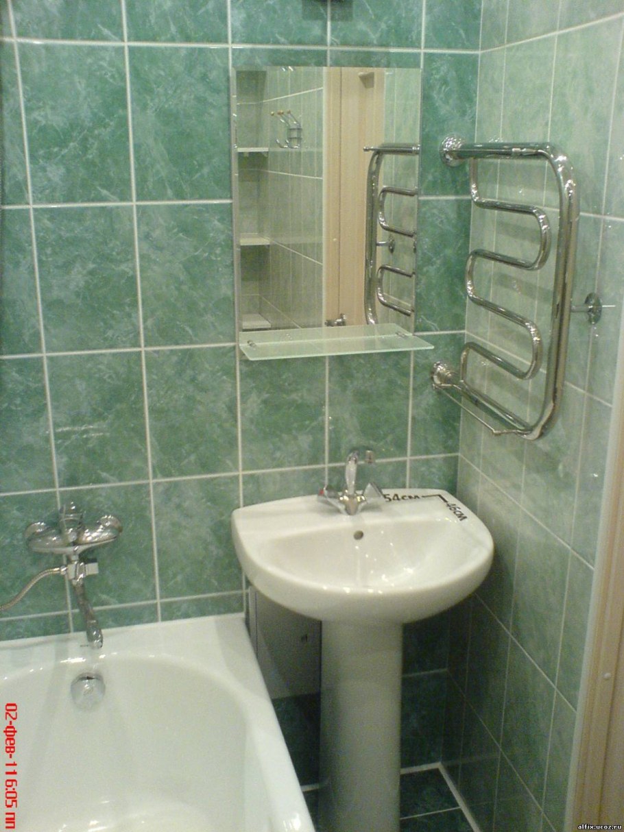 Ванная комната брежневка