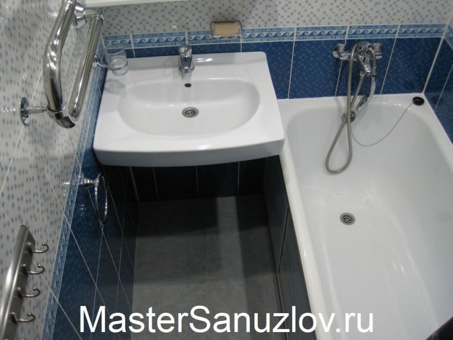 Ванная комната в брежневке