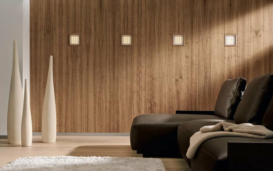 Шпонированные панели Topperfo Micro Ulme Stone Edition Acoustic Wood Panel