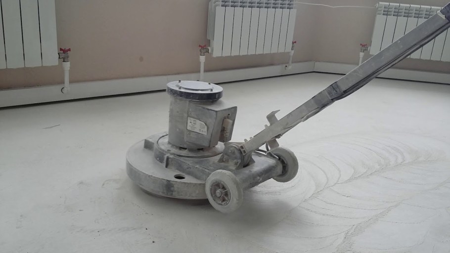 Мокрая стяжка пола