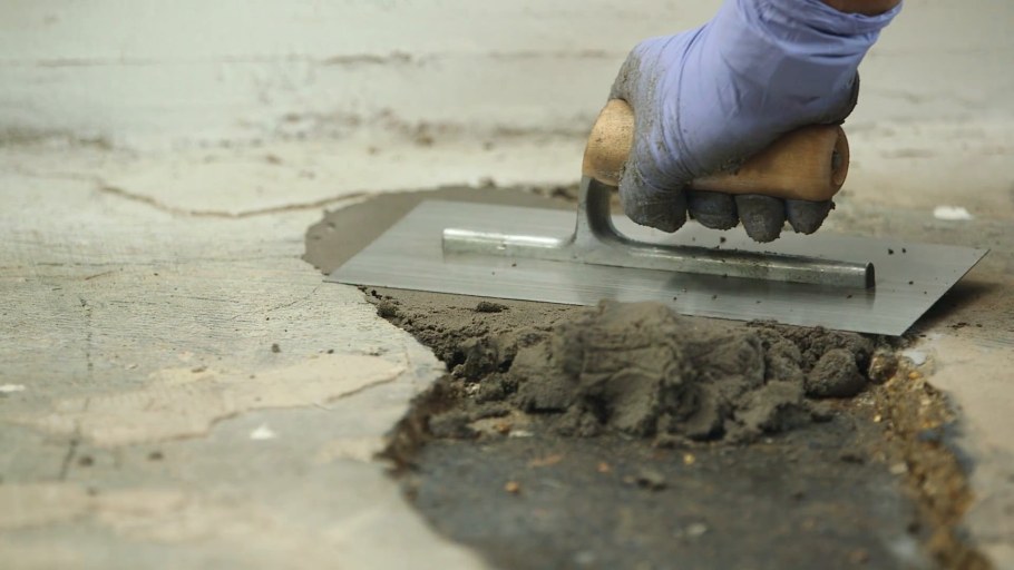 Полированный бетон на улице