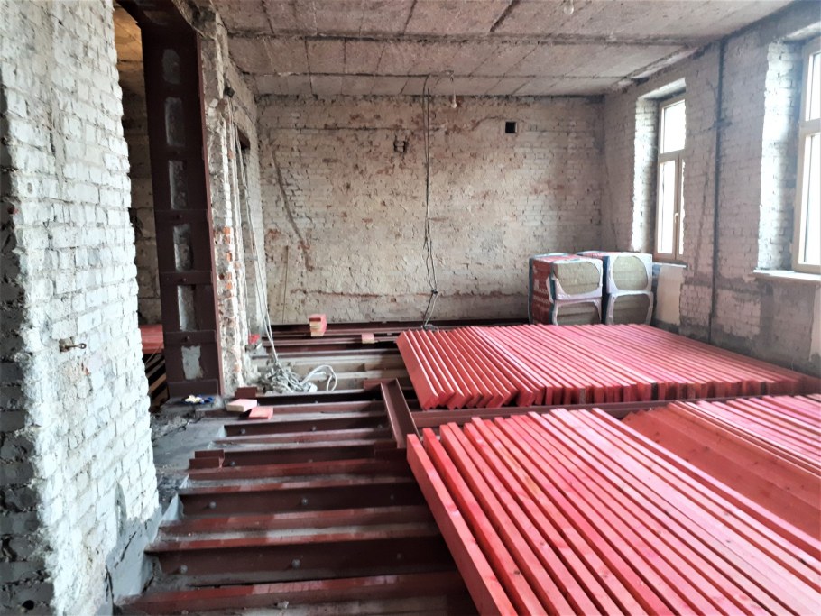 Деревянные перекрытия в сталинке