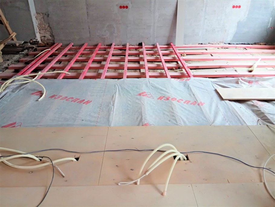 Деревянные перекрытия в сталинке