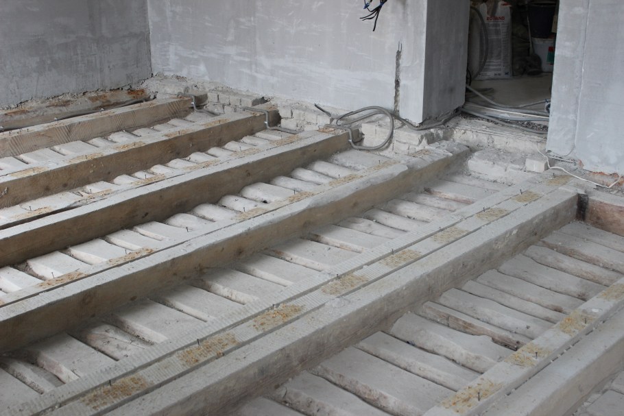 Деревянные перекрытия в сталинке