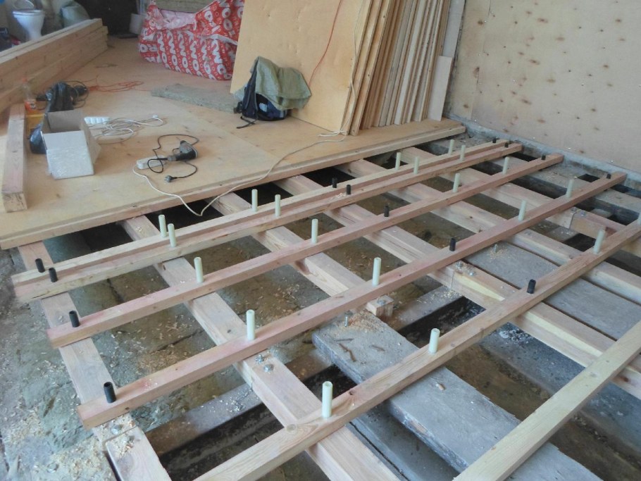 Деревянные перекрытия в сталинке