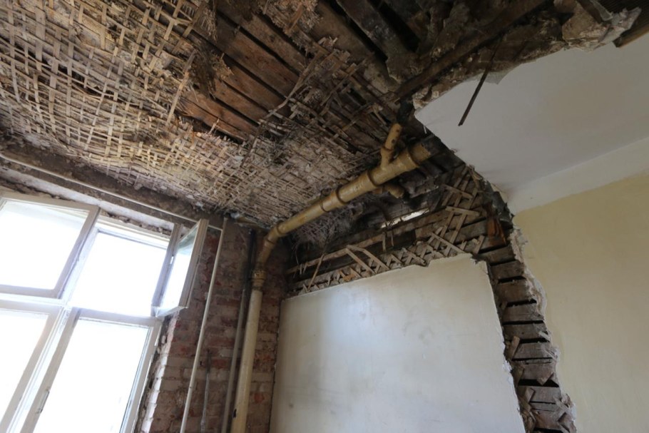 Деревянные перекрытия в сталинке